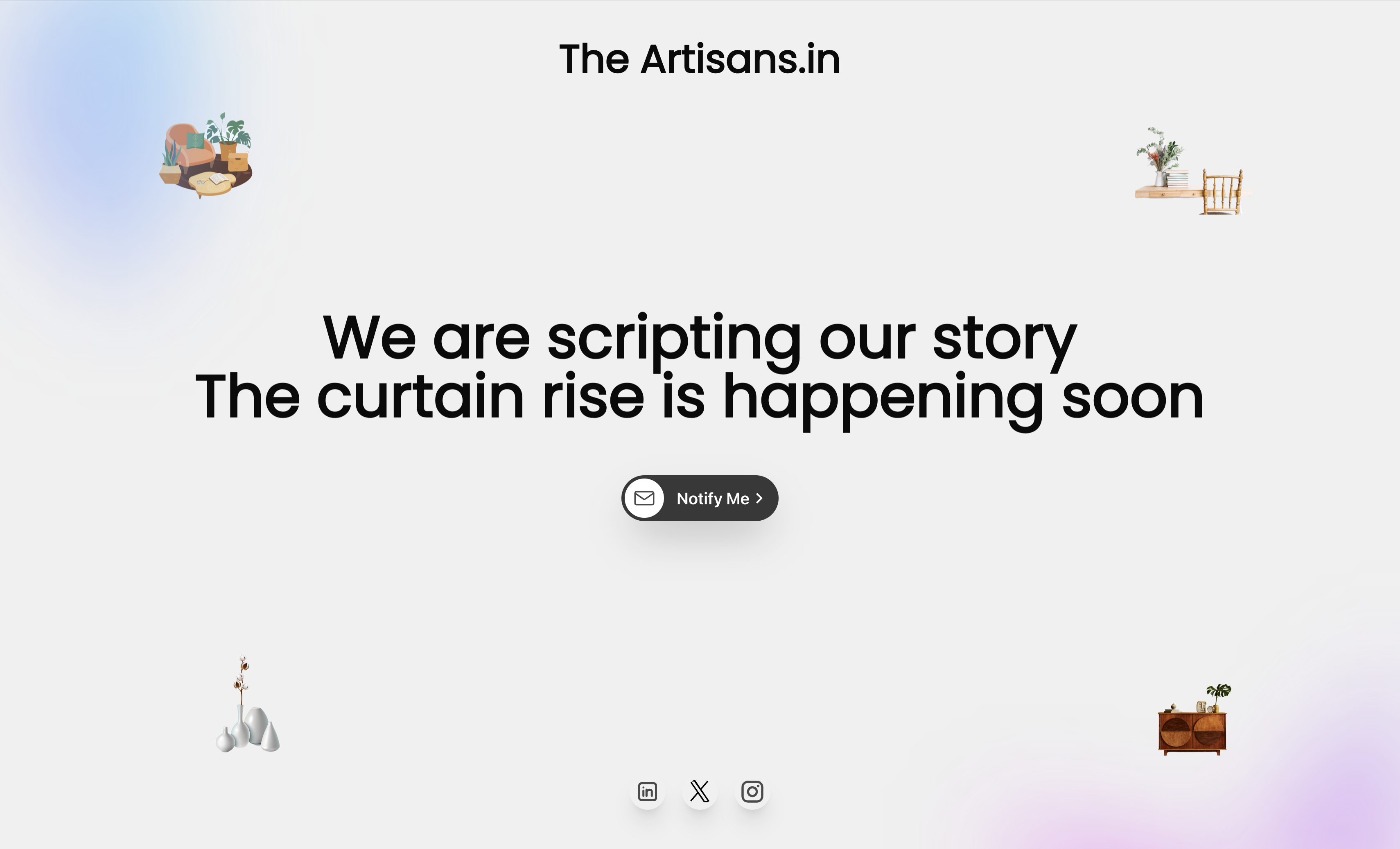 The Artisans&trade; landing page